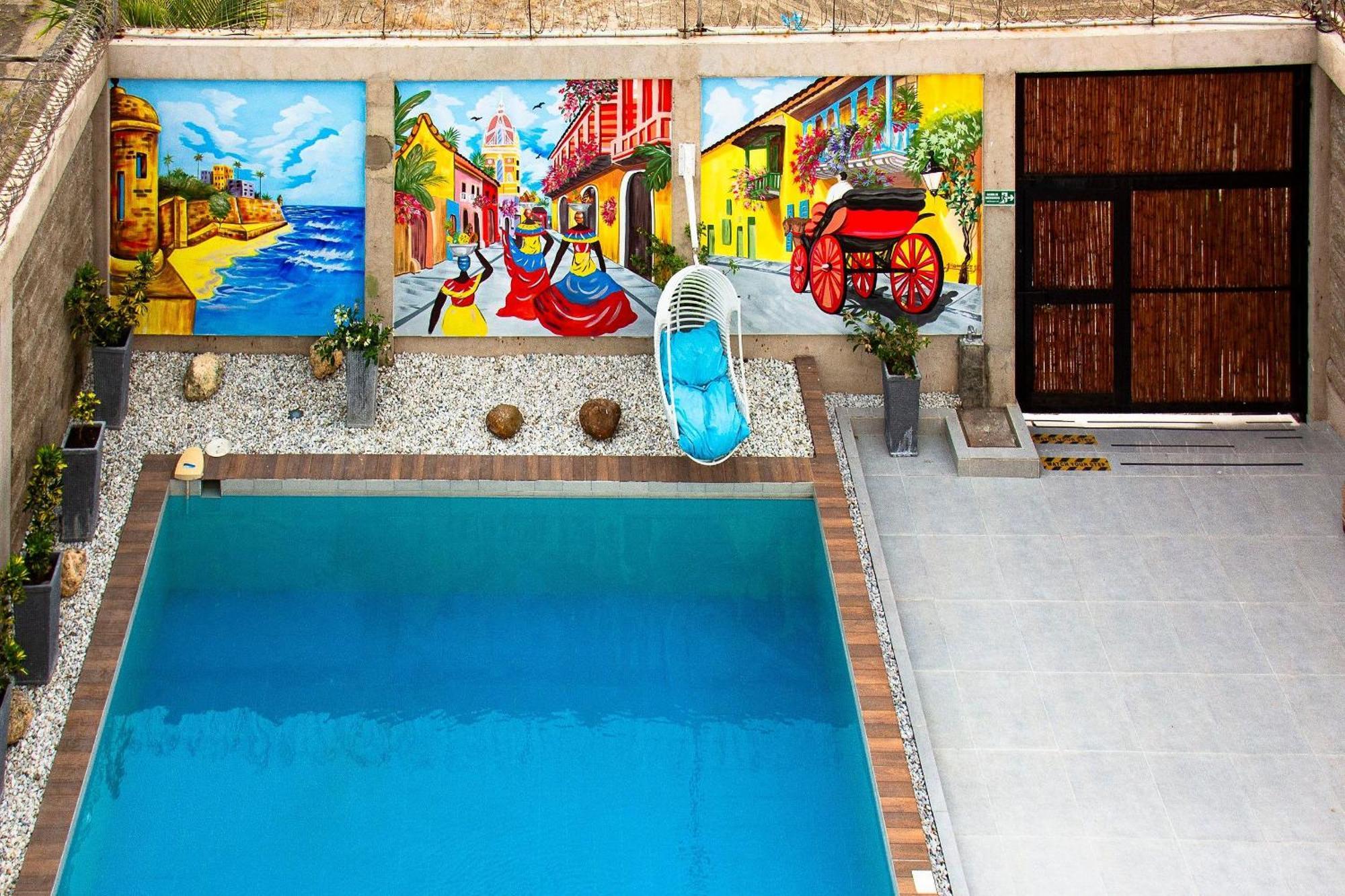Amazing Beach House 13Br W/Pool & Staff Cartagena Екстер'єр фото